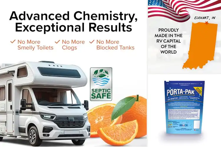 Detailed view of 10 Best Black Tank Treatments Kill Odors & Buildup