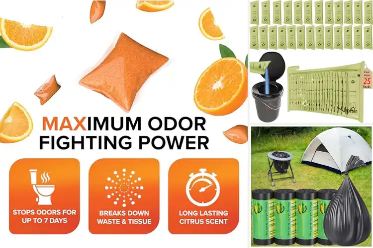 Detailed view of 10 Best Camping Toilet Accessories: Camp Clean