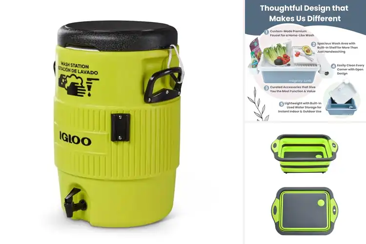 Detailed view of 10 Best Camping Wash Stations for Hassle-Free Cleaning