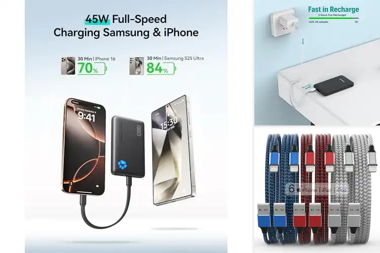 Detailed view of 10 Best Lightweight Chargers: Power On the Go