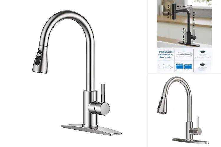 Detailed view of 10 Best Multi-Function Kitchen Faucets – Save Time & Money