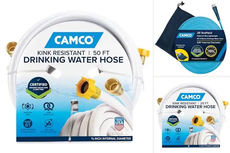 Detailed view of 10 Best RV Drinking Water Hoses for Safe, Fresh Drinking