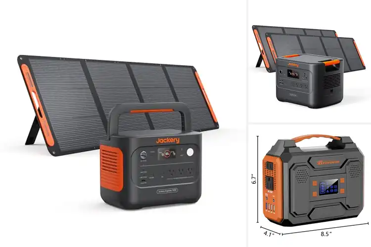Detailed view of 10 Best Solar Generators for Reliable Power Backups